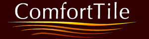 ComfortTile radiant floor heating logo.